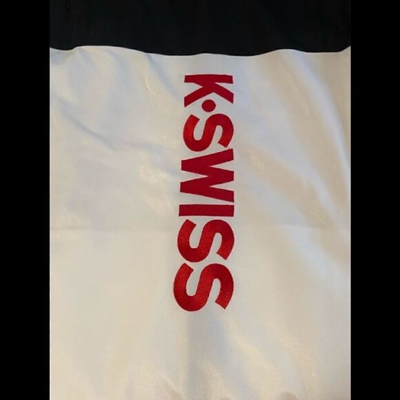 💥K .Swiss Men’s Jackets and Coat Track Jacket Black / White Sizes various 🛍🎊 - Picture 9 of 10